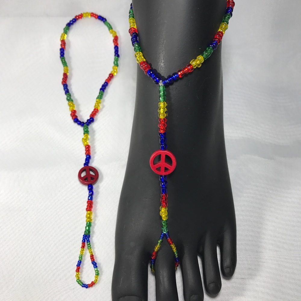 Beautiful Pride Barefoot Sandals